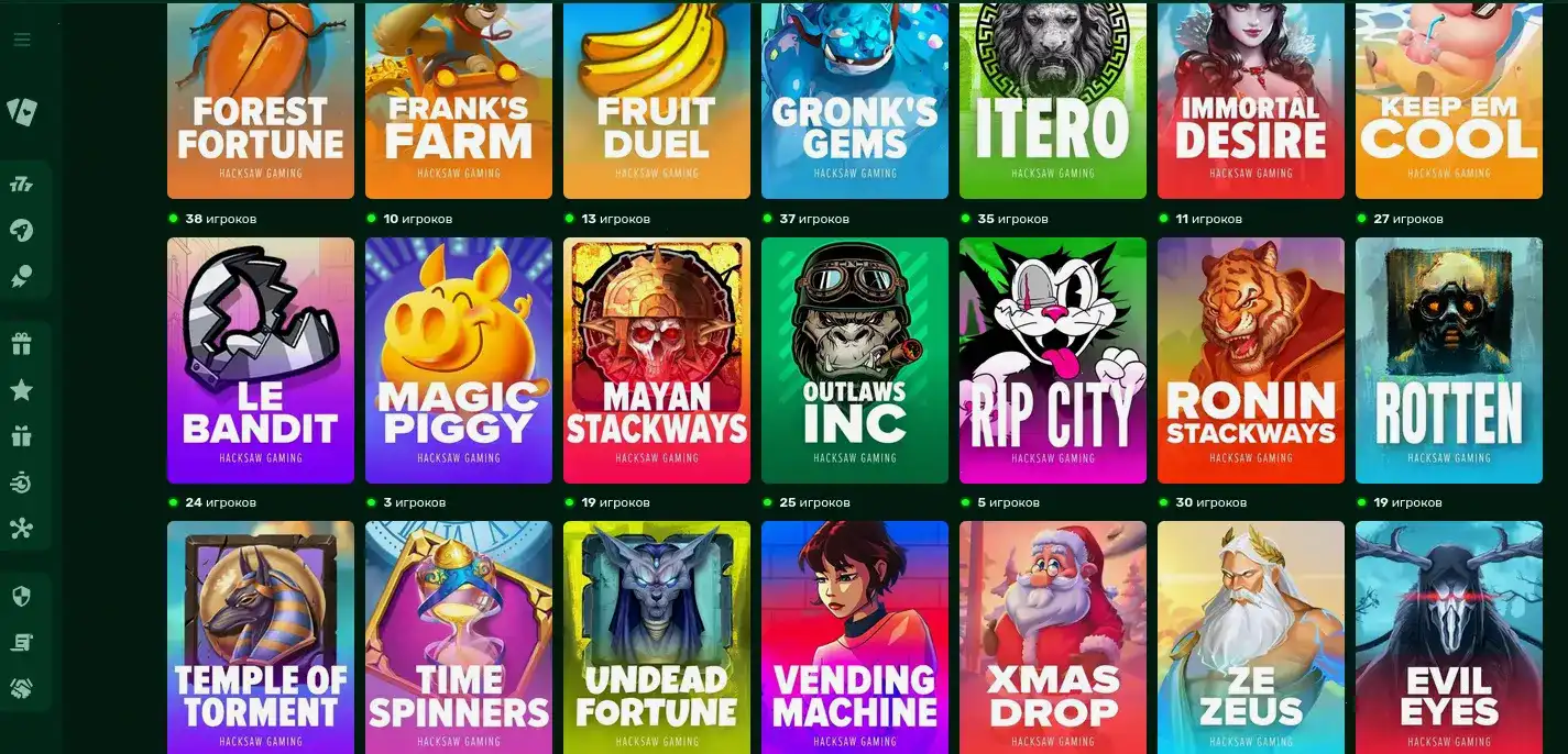 Мобильное приложение Винвин казино на экране смартфона